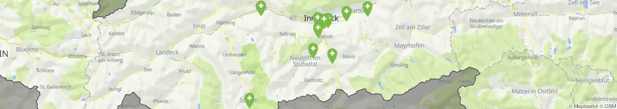 Map view for Pharmacies emergency services nearby Trins (Municipality, Tirol) (84)